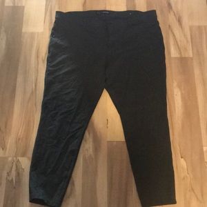 Olive Green Stretch Pants